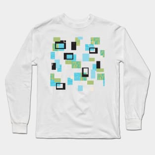 Mid Century Modern 9 Long Sleeve T-Shirt